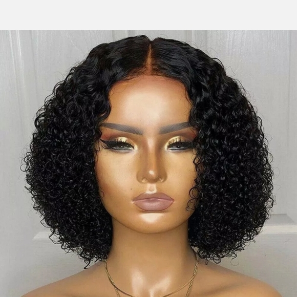 Water wavy curly wig main image 4